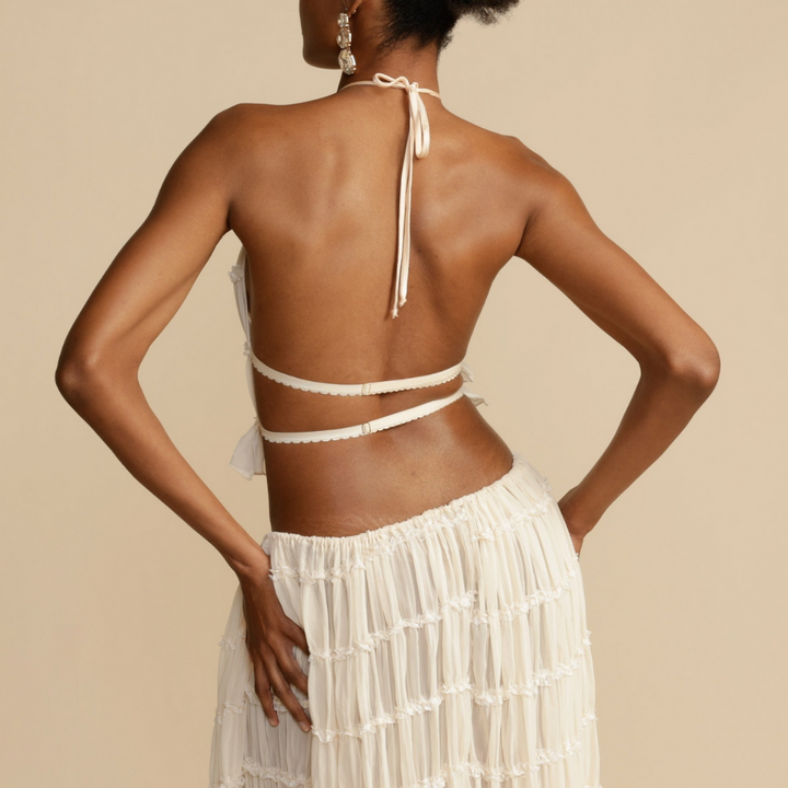 Lira | Halter Top and Skirt Set