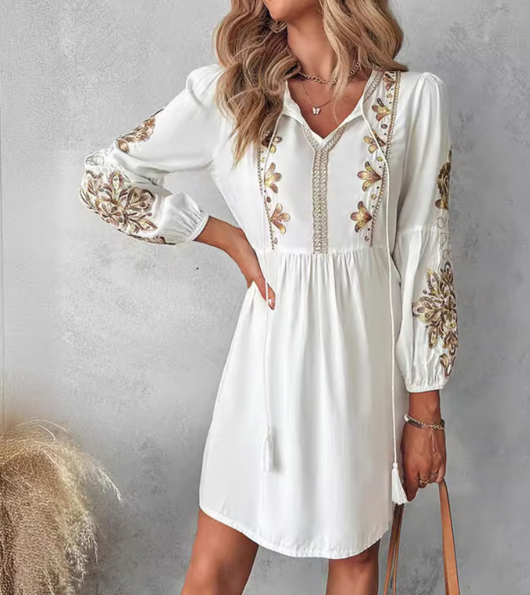 Kali - Boho Floral Casual Dress